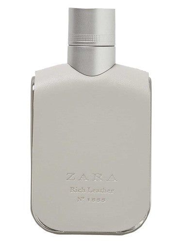 Zara Rich Leather fragrance bottle