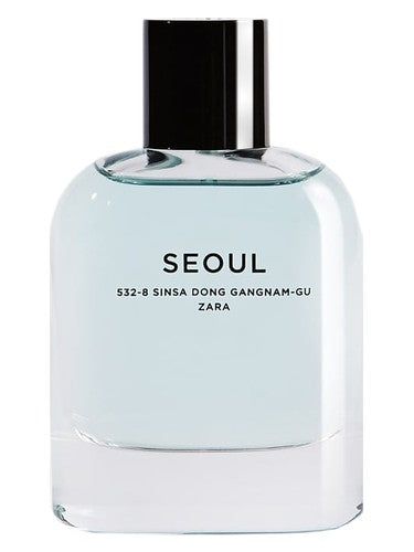 Zara Seoul 532-8 Sinsa Dong Gangnam - Gu fragrance bottle