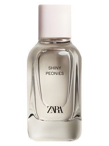 Zara Shiny Peonies fragrance bottle