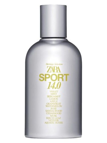 Zara Sport 14.0 fragrance bottle