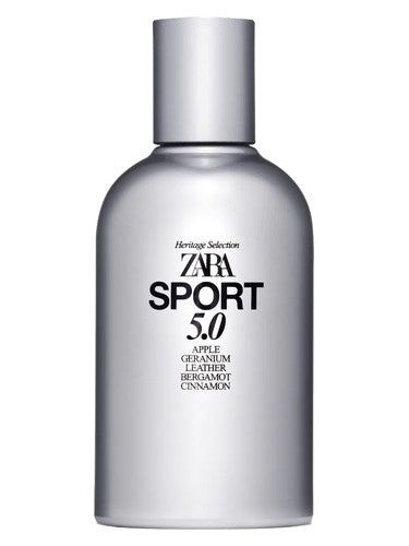 Zara Sport 5.0 fragrance bottle
