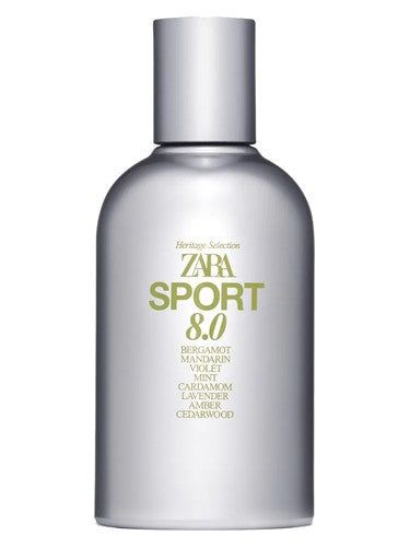 Zara Sport 8.0 fragrance bottle