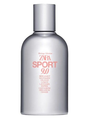 Zara Sport 9.0 fragrance bottle