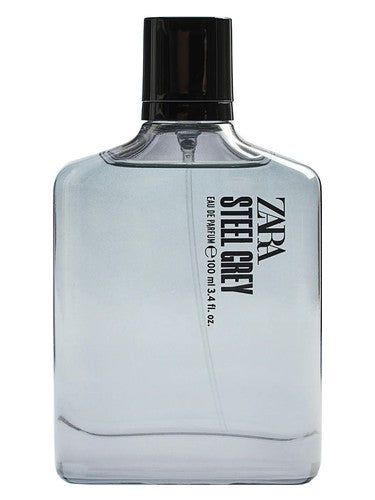 Zara Steel Grey fragrance bottle