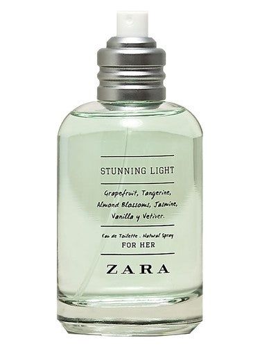 Zara Stunning Light fragrance bottle