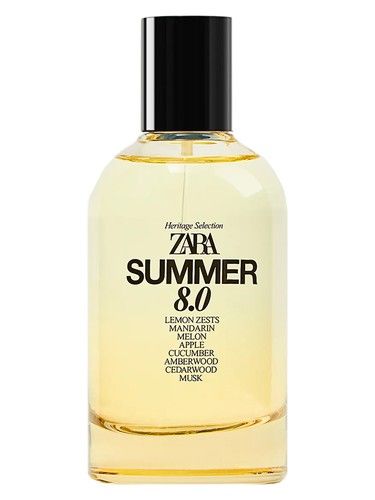 Zara Summer 8.0 fragrance bottle