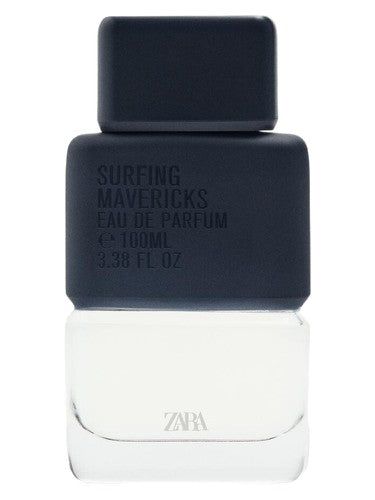 Zara Surfing Mavericks fragrance bottle