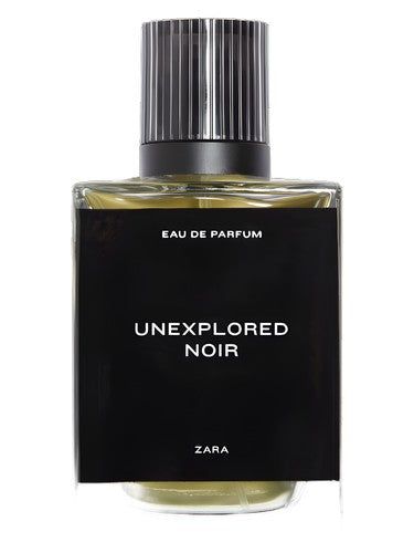 Zara Unexplored Noir fragrance bottle