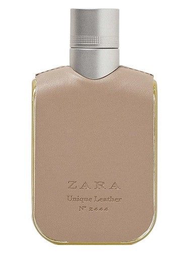 Zara Unique Leather fragrance bottle