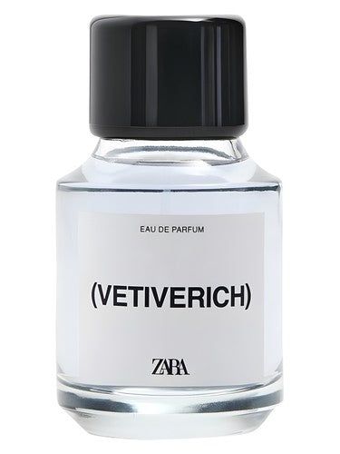 Zara (Vetiverich) fragrance bottle