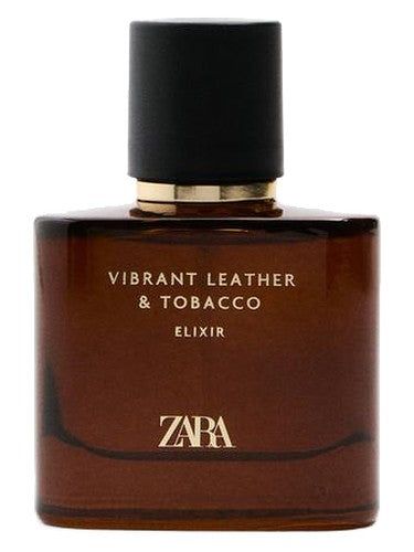 Zara Vibrant Leather & Tobacco Elixir fragrance bottle
