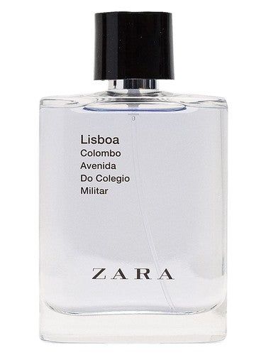 Zara Zara Lisboa Colombo Avenida do Colegio Militar fragrance bottle