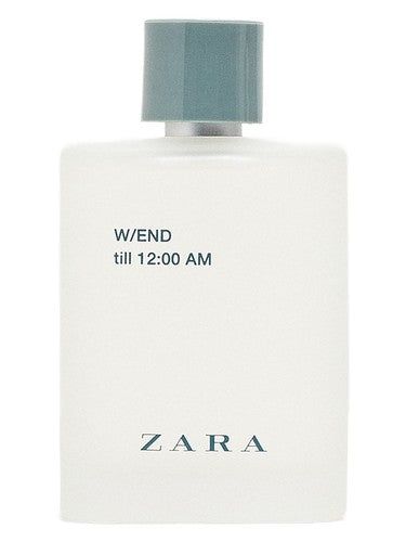 Zara Zara W/END till 12:00 AM fragrance bottle