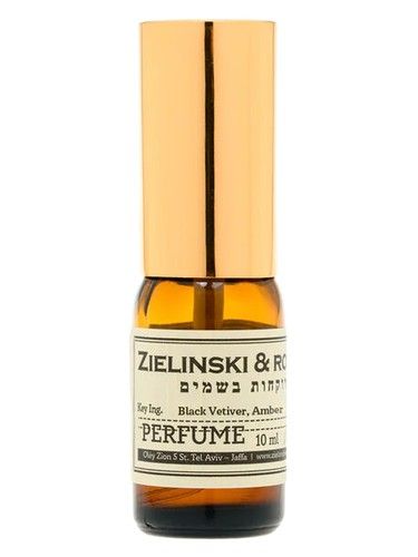 Zielinski & Rozen Black Vetiver, Amber fragrance bottle